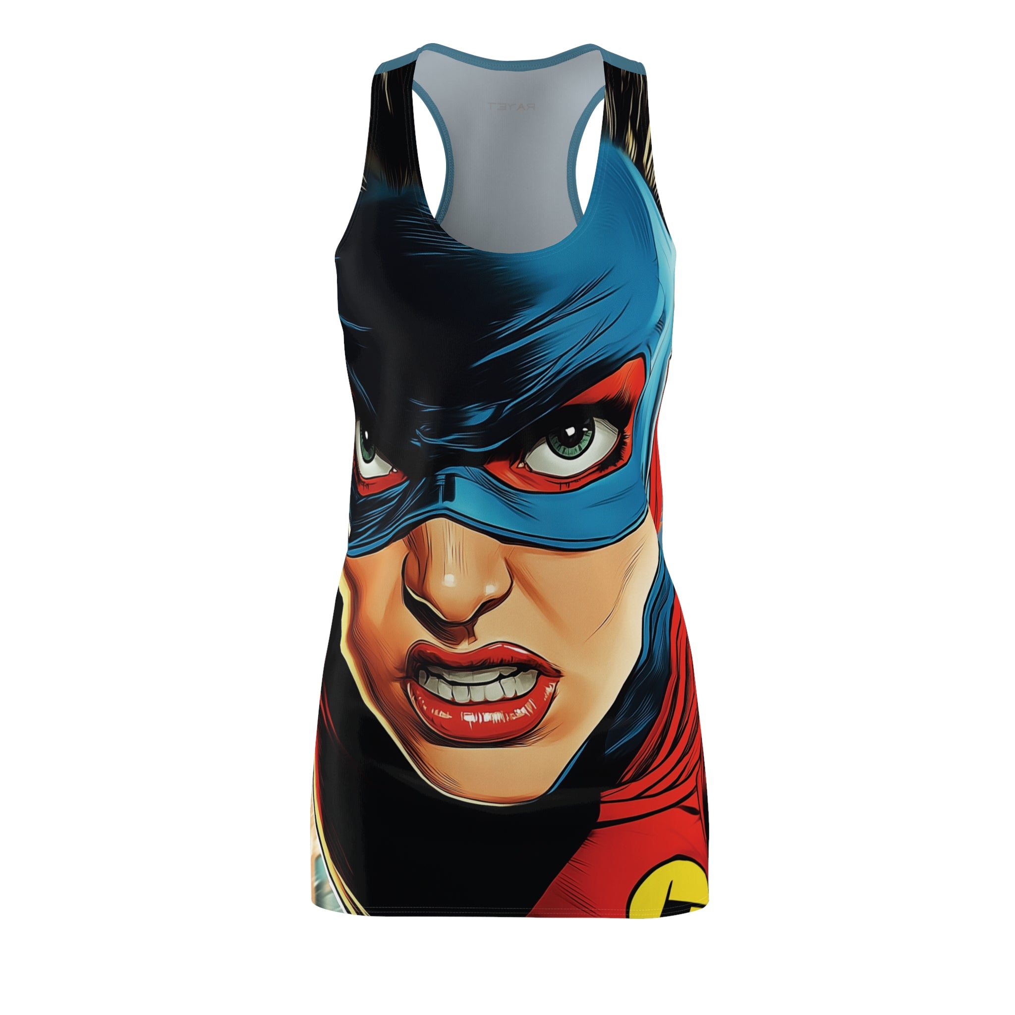 Super Notorious Nev Women's Cut & Sew Racerback Dress (AOP)