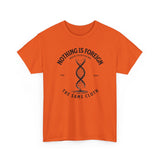 ΩThe End All Of Common Ground - DNA Connected T-Shirt — "Nothing Is Foreign" Illustrated In Black