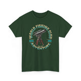 Fishing for Stars T-Shirt — Amateur Astronomer Telescope Tee