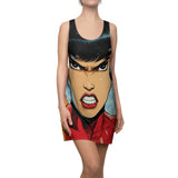 Super Righteous Rai Women's Cut & Sew Racerback Dress (AOP)
