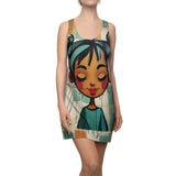 Facing Satisfaction Women's Cut & Sew Racerback Dress (AOP)