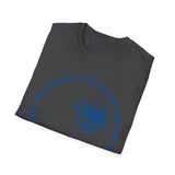"You Are Not the Center of the Universe, But You Are The Universe" Retro Heart Graphic Tee