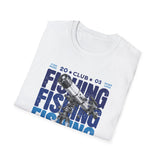 Fishing Club Graphic T-Shirt — Vintage Angler Design ("Fishing" Text)