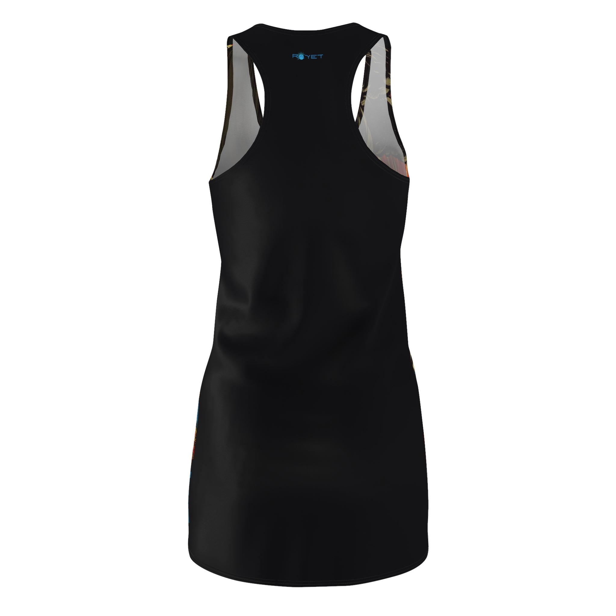 Super Amazing Aaliyah Women's Cut & Sew Racerback Dress (AOP)