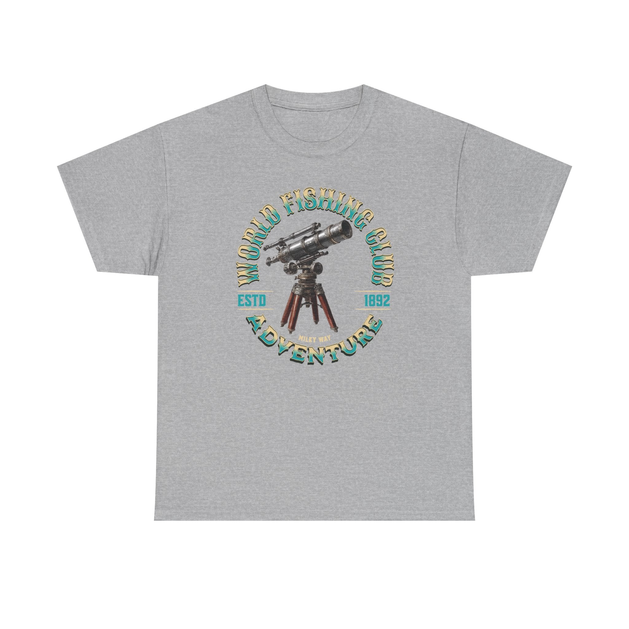 Fishing for Stars T-Shirt — Amateur Astronomer Telescope Tee