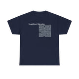 Politics of Distraction T-Shirt — Modern Maze Graphic Tee