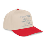 "How Then Shall We Settle Into the Fact that we are made of star stuff." Embroidered Baseball Cap