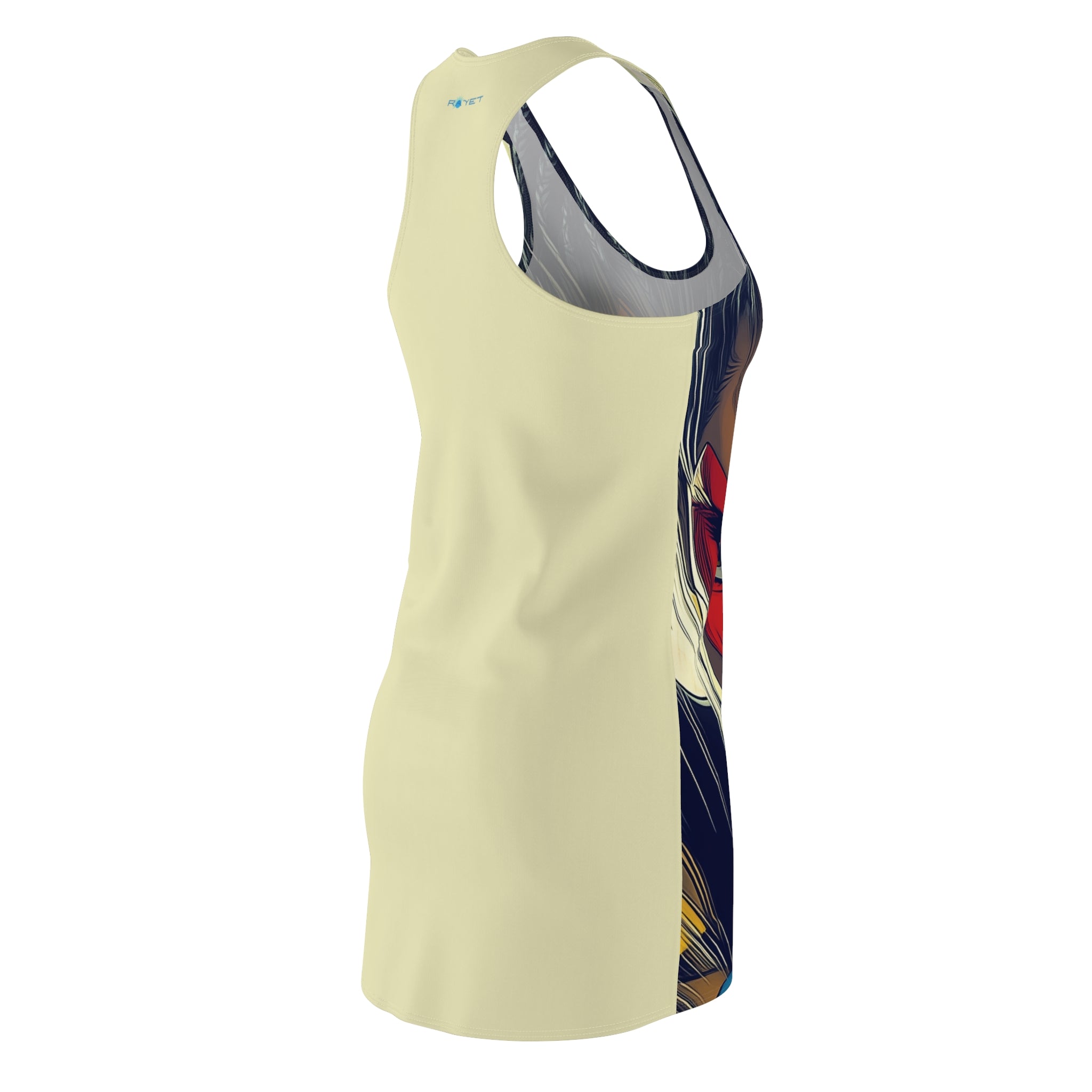 Super Enlighted Elois Women's Cut & Sew Racerback Dress (AOP)