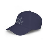 Ever Burgeoning Possibility Baseball Cap — Inspirational Vertical Text Hat
