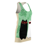 Still Looking For Paradise Women's Cut & Sew Racerback Dress (AOP)