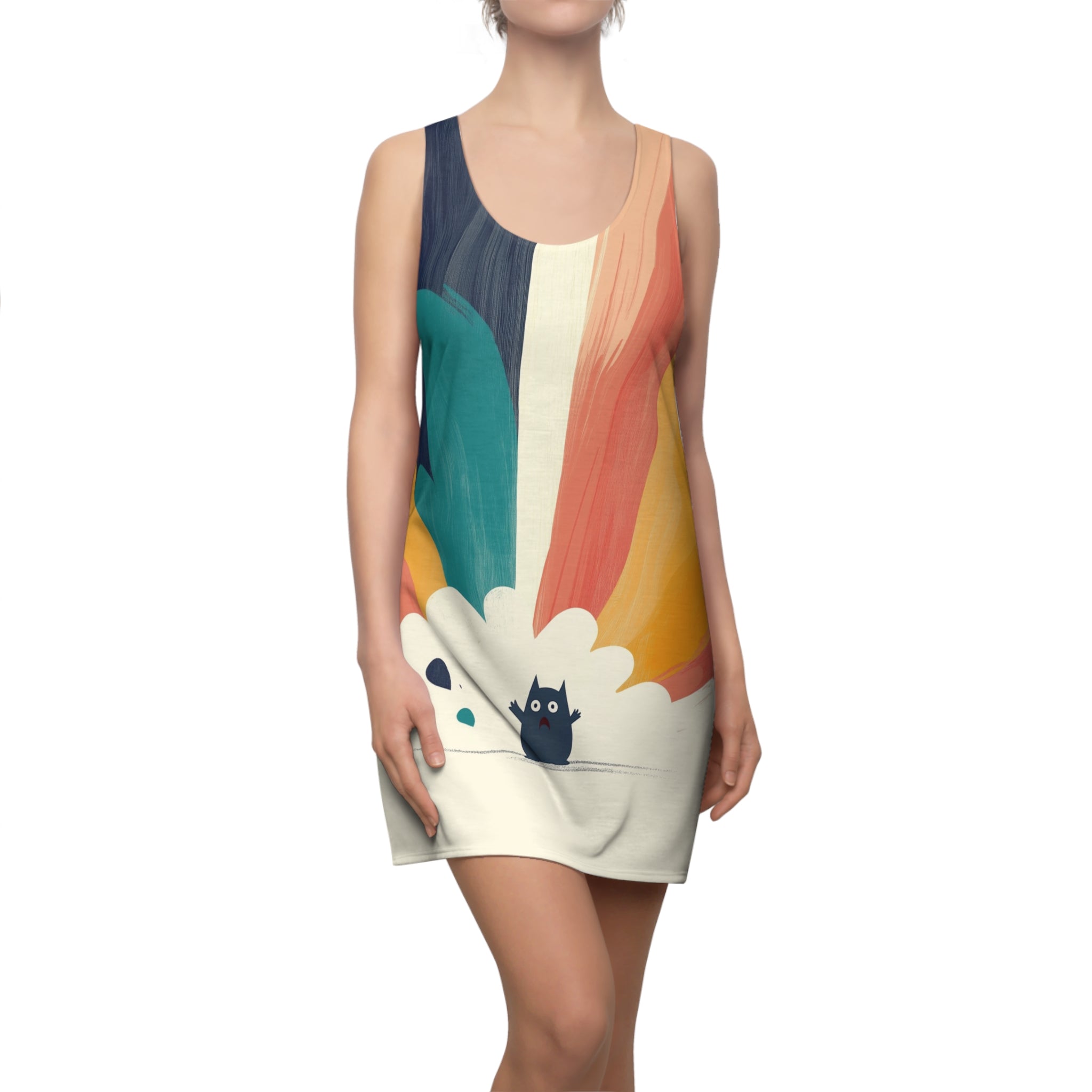 Copy of Women's Cut & Sew Racerback Dress (AOP)