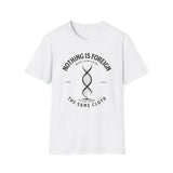 ΩThe End All Of Common Ground - DNA Connected T-Shirt — "Nothing Is Foreign" Illustrated In Black