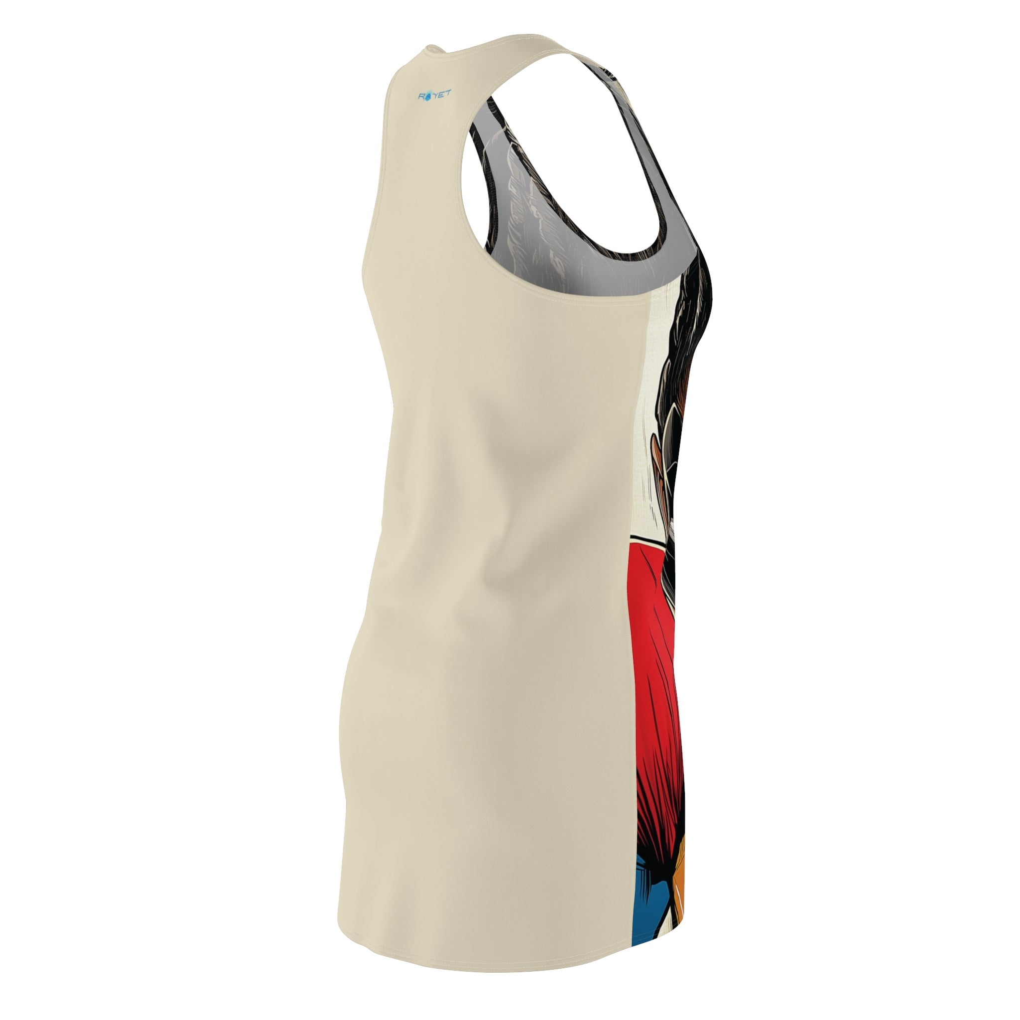 Super Dangerous Destiny Women's Cut & Sew Racerback Dress (AOP)