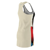 Super Dangerous Destiny Women's Cut & Sew Racerback Dress (AOP)
