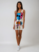 Future Face Women's Cut & Sew Racerback Dress (AOP)