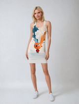 Sir Mind Blown Women's Cut & Sew Racerback Dress (AOP)