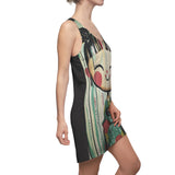 Facing Nostalgia Women's Cut & Sew Racerback Dress (AOP)