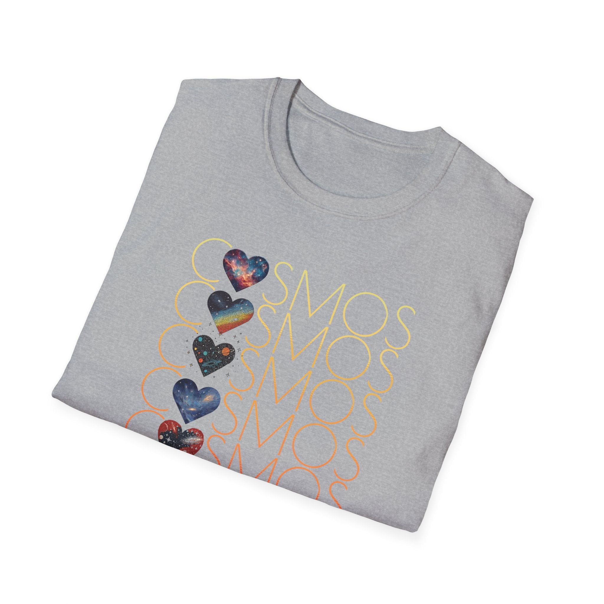 I Heart the Cosmos T-Shirt — Galactic Nebula Tee