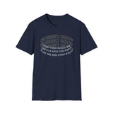 Star Stuff T-Shirt — "How then shall we settle into the fact that we are star stuff" Cosmic Astronomy Tee