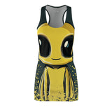 Mommy Me Alien Women's Cut & Sew Racerback Dress (AOP)