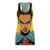 Super Stand-On San Women's Cut & Sew Racerback Dress (AOP)