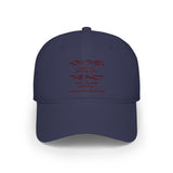 "How Then Shall We Settle Into the Fact that we are made of star stuff." Embroidered Baseball Cap