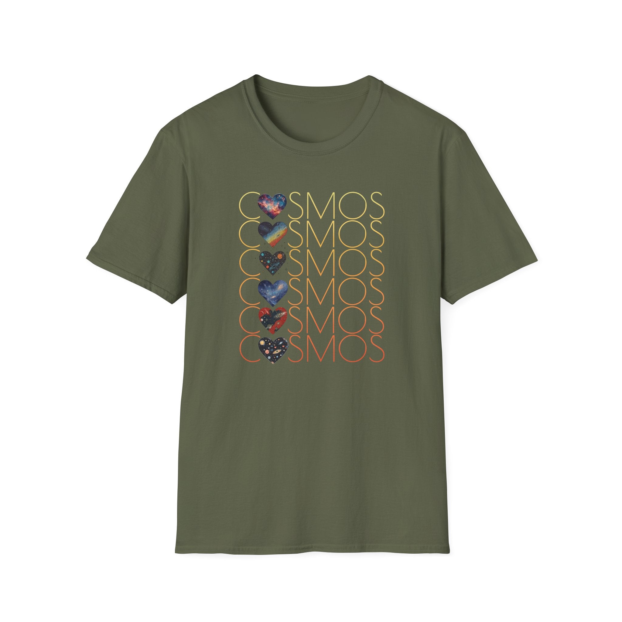 I Heart the Cosmos T-Shirt — Galactic Nebula Tee