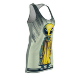 Rain Ready Alien Women's Cut & Sew Racerback Dress (AOP)
