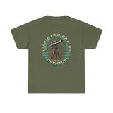 Fishing for Stars T-Shirt — Amateur Astronomer Telescope Tee