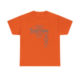 ΩThe End All Of Common Ground - DNA Connected T-Shirt — "Nothing Is Foreign" Illustrated In Gray
