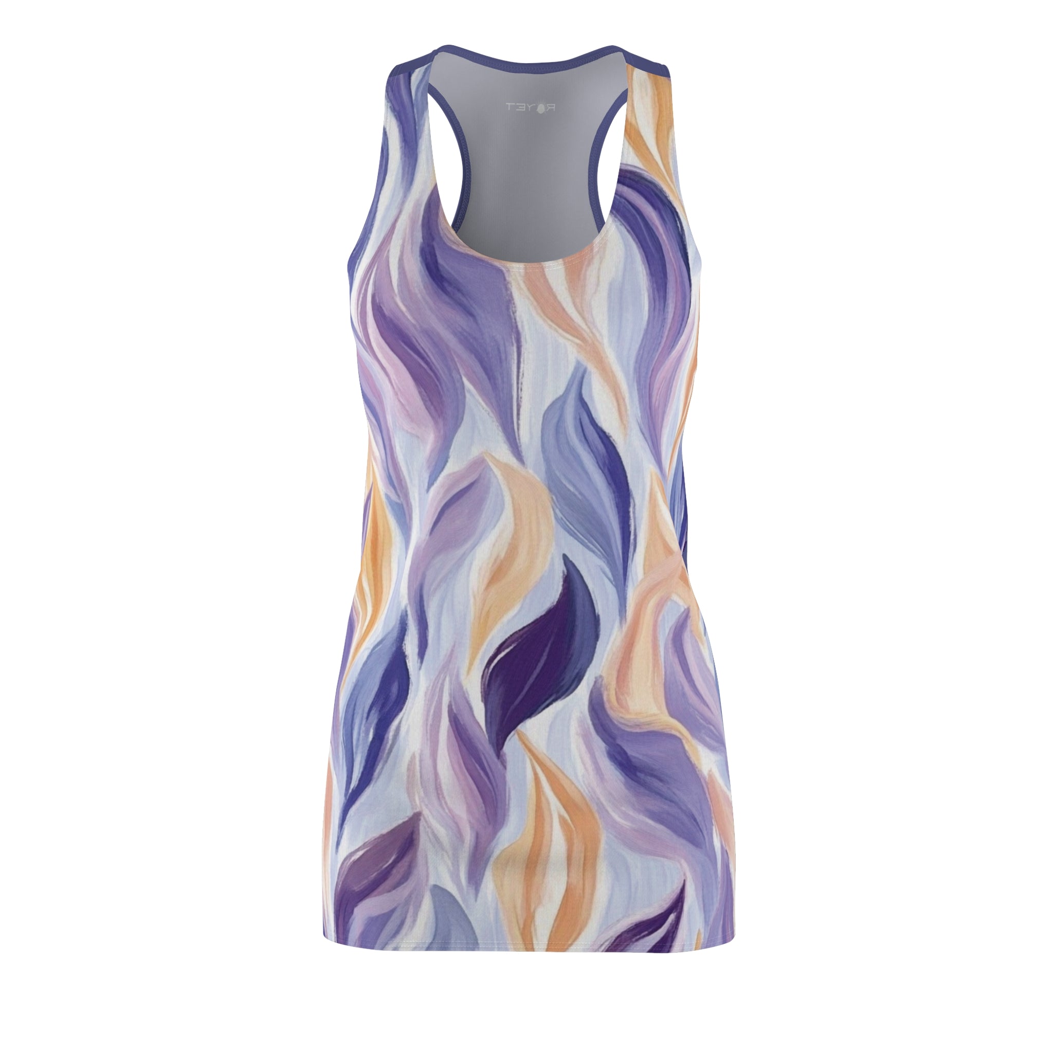 It's Flamin Purple, Mate Women's Cut & Sew Racerback Dress (AOP)