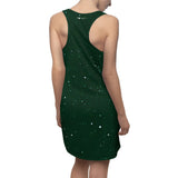 Little Green Alien Women's Cut & Sew Racerback Dress (AOP)