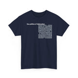 Politics of Distraction T-Shirt — Modern Maze Graphic Tee