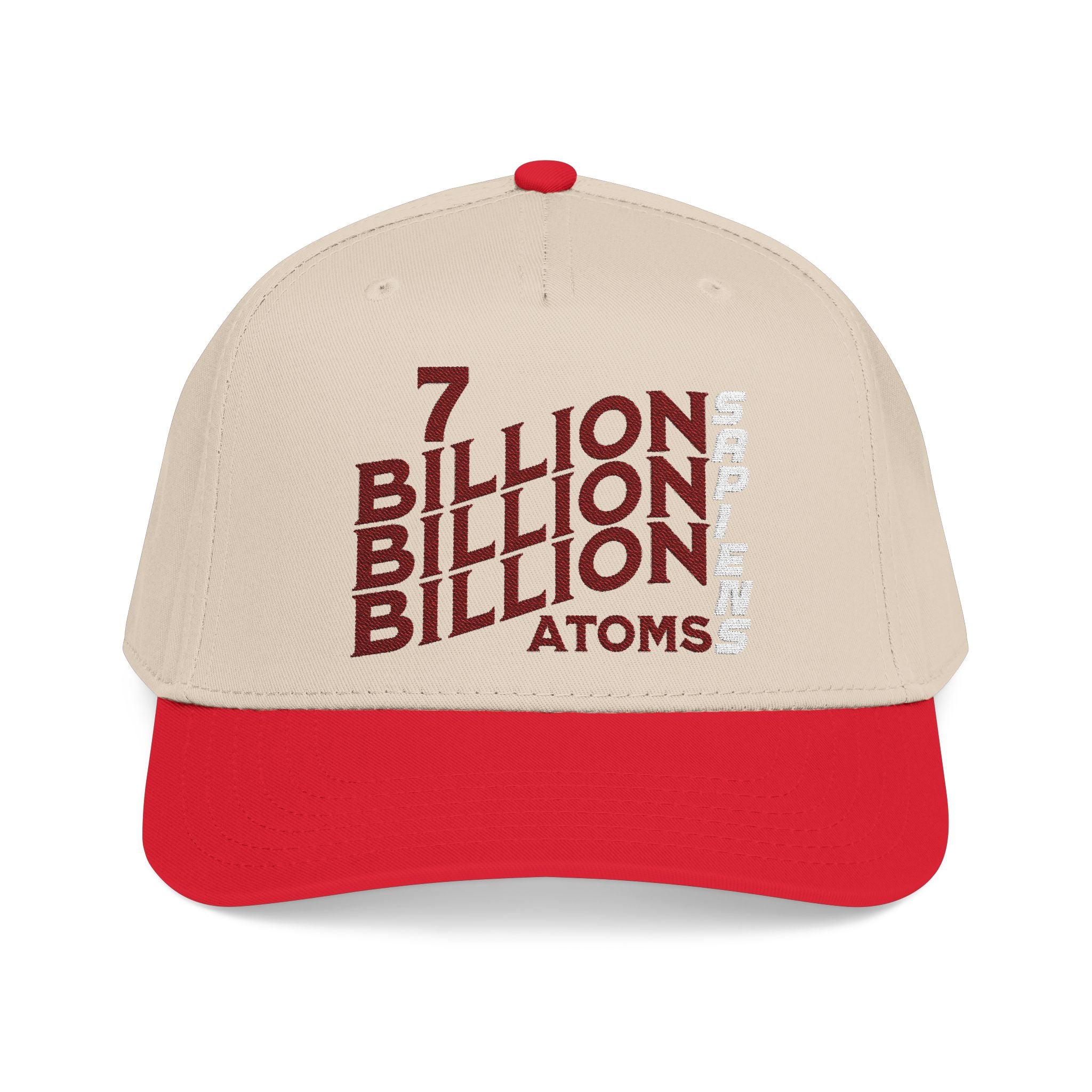 The Common Ground of "7 Billion Billion Billion Atoms" Embroidered Cap