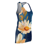 Daisey's Blue Women's Cut & Sew Racerback Dress (AOP)