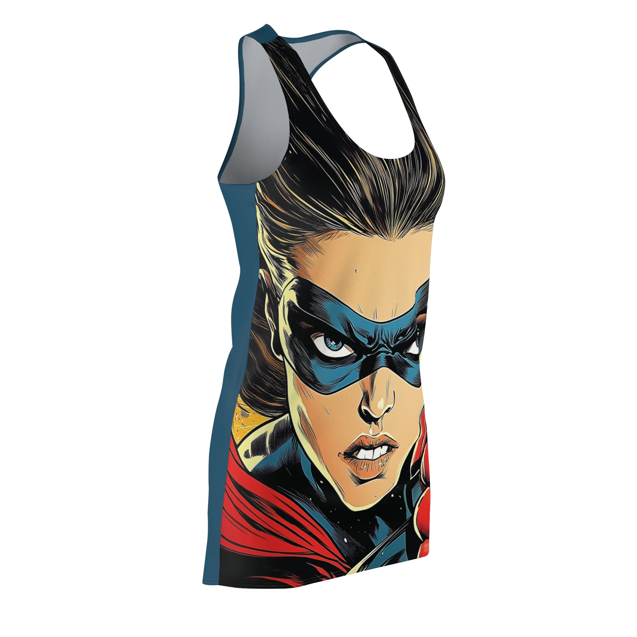 Super Wonder Willow Copy of Women's Cut & Sew Racerback Dress (AOP)