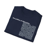 Politics of Distraction T-Shirt — Modern Maze Graphic Tee