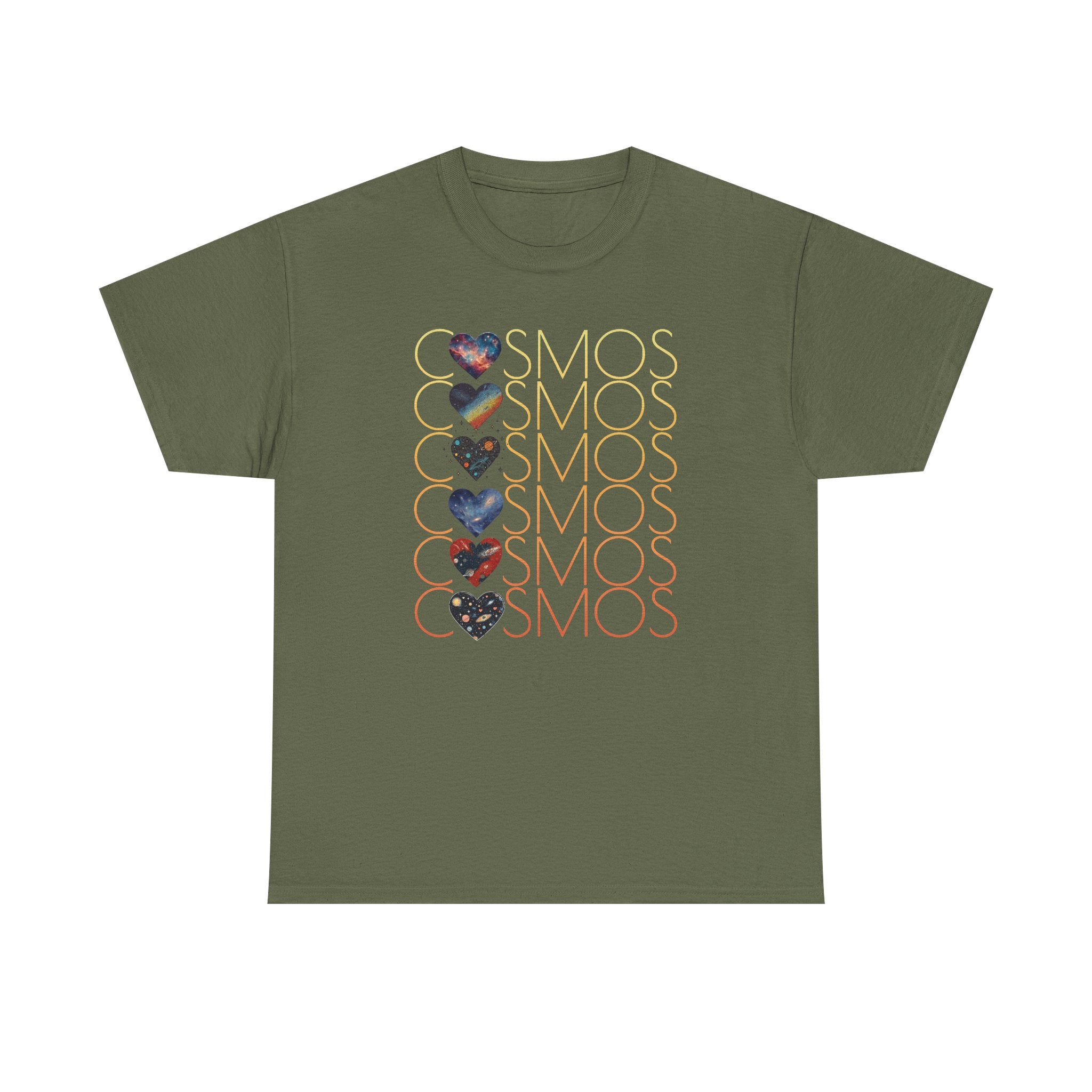 I Heart the Cosmos T-Shirt — Galactic Nebula Tee