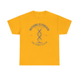 ΩThe End All Of Common Ground - DNA Connected T-Shirt — "Nothing Is Foreign" Illustrated In Gray