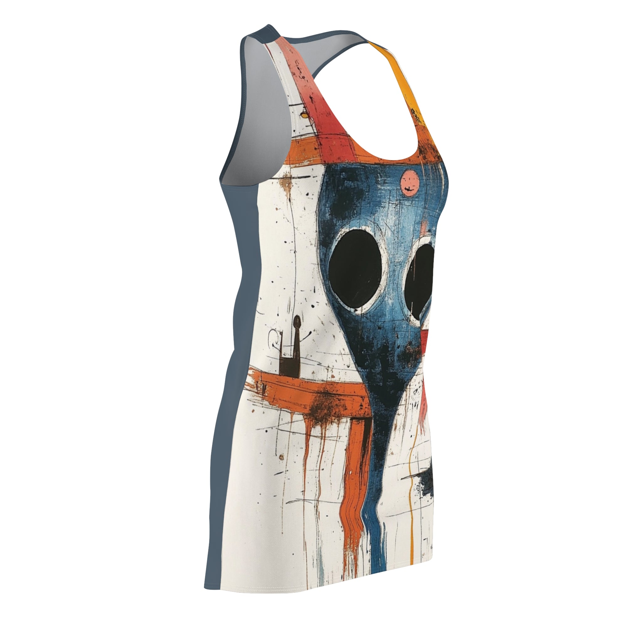 Triangulate Nate Women's Cut & Sew Racerback Dress (AOP)