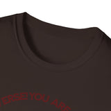 "You Are Not the Center of the Universe, But You Are The Universe" Retro Heart Graphic Tee