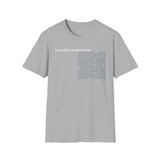 Politics of Distraction T-Shirt — Modern Maze Graphic Tee