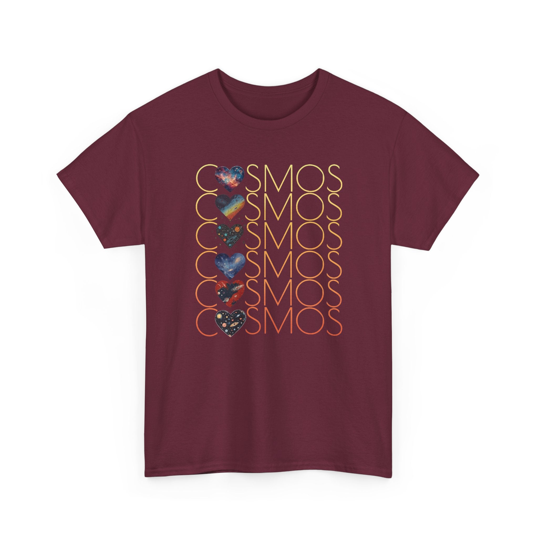 I Heart the Cosmos T-Shirt — Galactic Nebula Tee