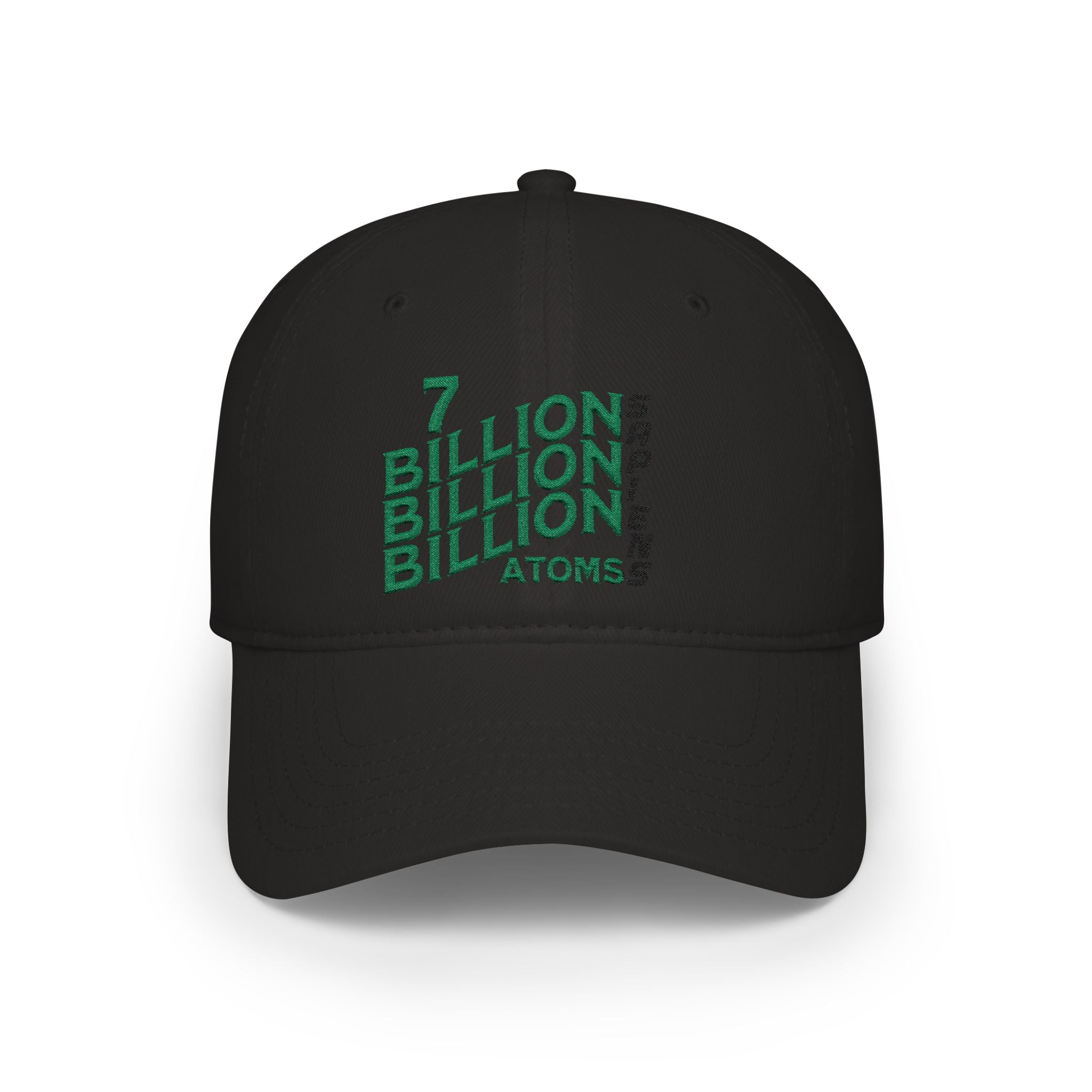 "7 Billion Billion Billion Atoms" Cap - Gray Embroidery