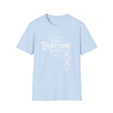 ΩThe End All Of Common Ground - DNA Connected T-Shirt — "Nothing Is Foreign" Illustrated In White