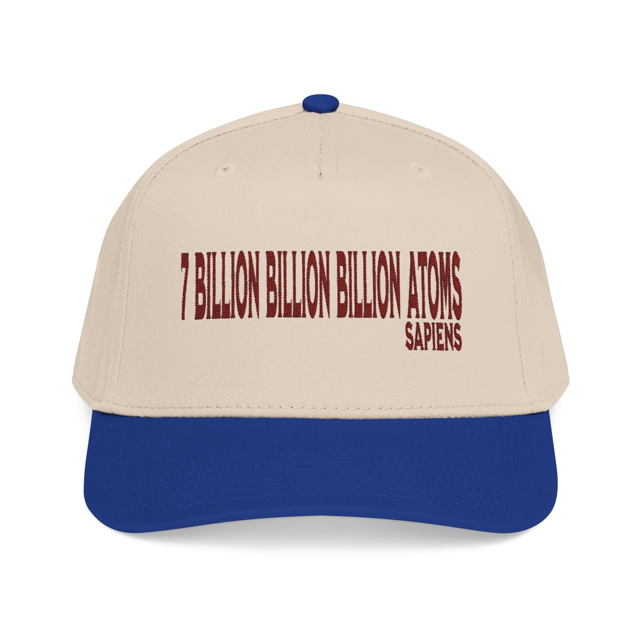 The Common Ground of "7 Billion Billion Billion Atoms" Embroidered Cap