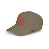 Conform Concede Condone" Embroidered Statement Low Profile Baseball Cap
