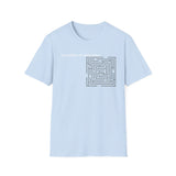 Politics of Distraction T-Shirt — Modern Maze Graphic Tee