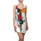 Sight All The Rest Unseen Women's Cut & Sew Racerback Dress (AOP)