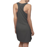 Peek At Your Boo Women's Cut & Sew Racerback Dress (AOP)
